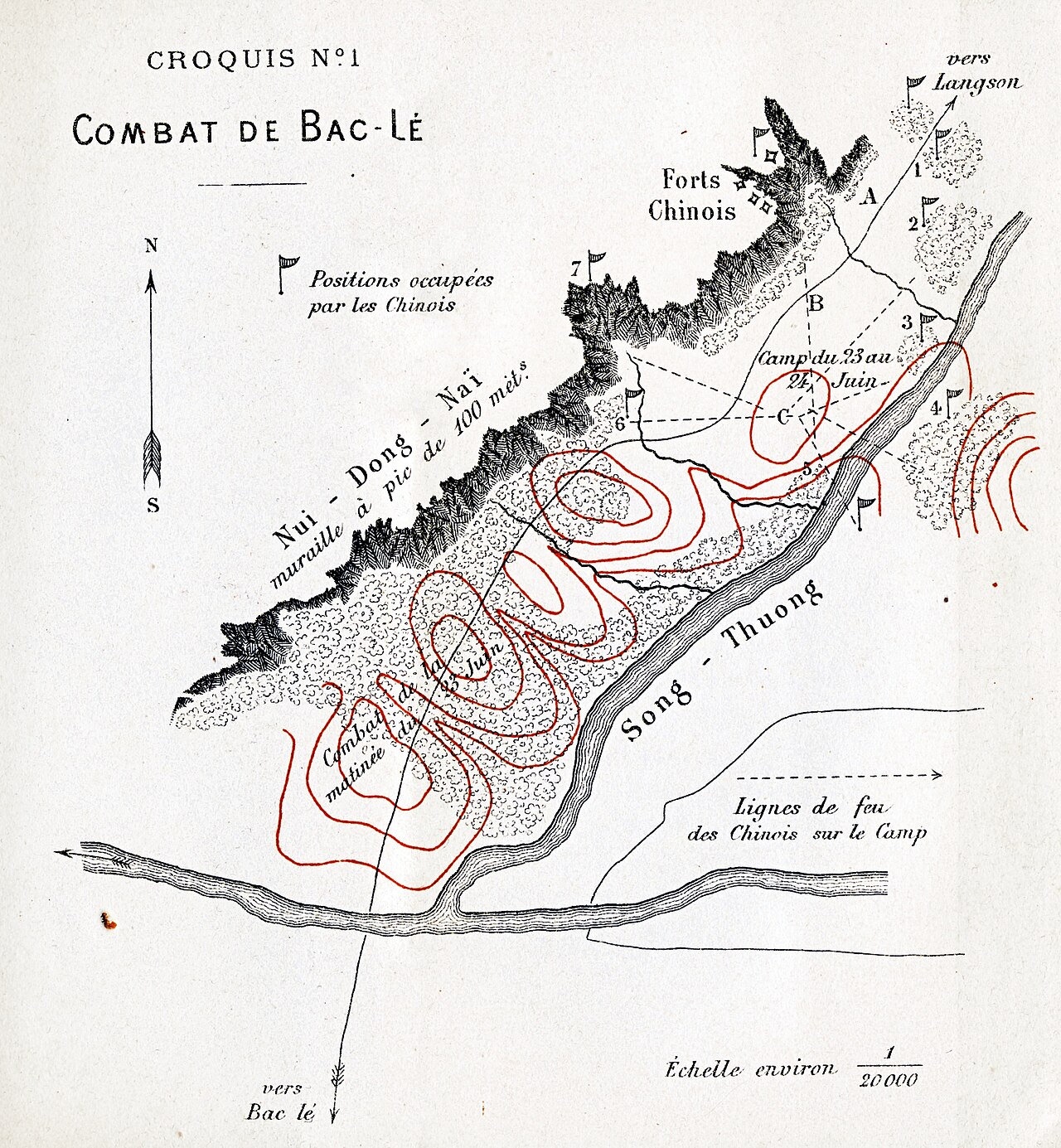 Bac Le Ambush Map