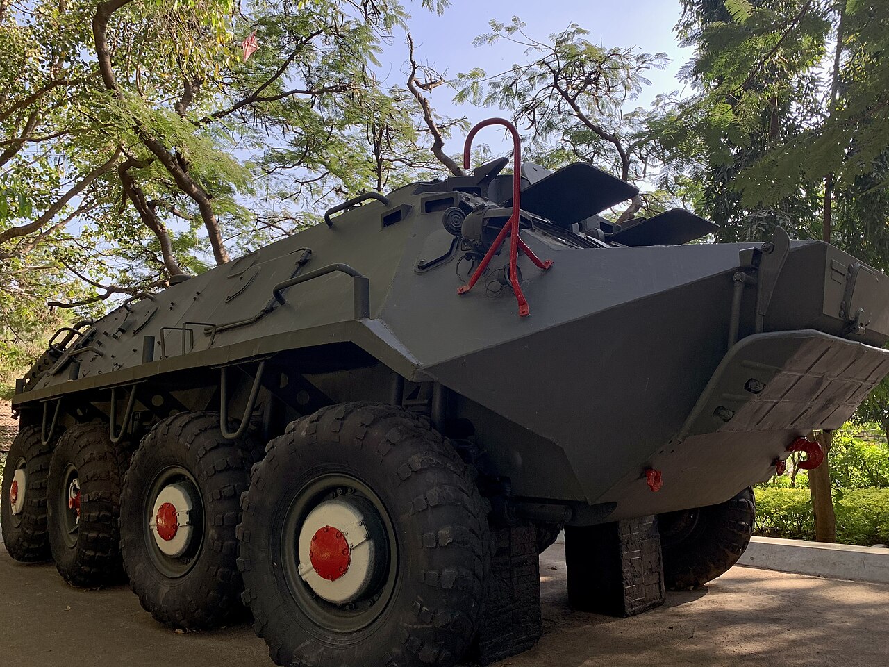 Indian Army BTR-60PB 8×8 Armoured Personnel Carrier, National Military Museum, Bengaluru, India (Ank Kumar, Infosys Limited)