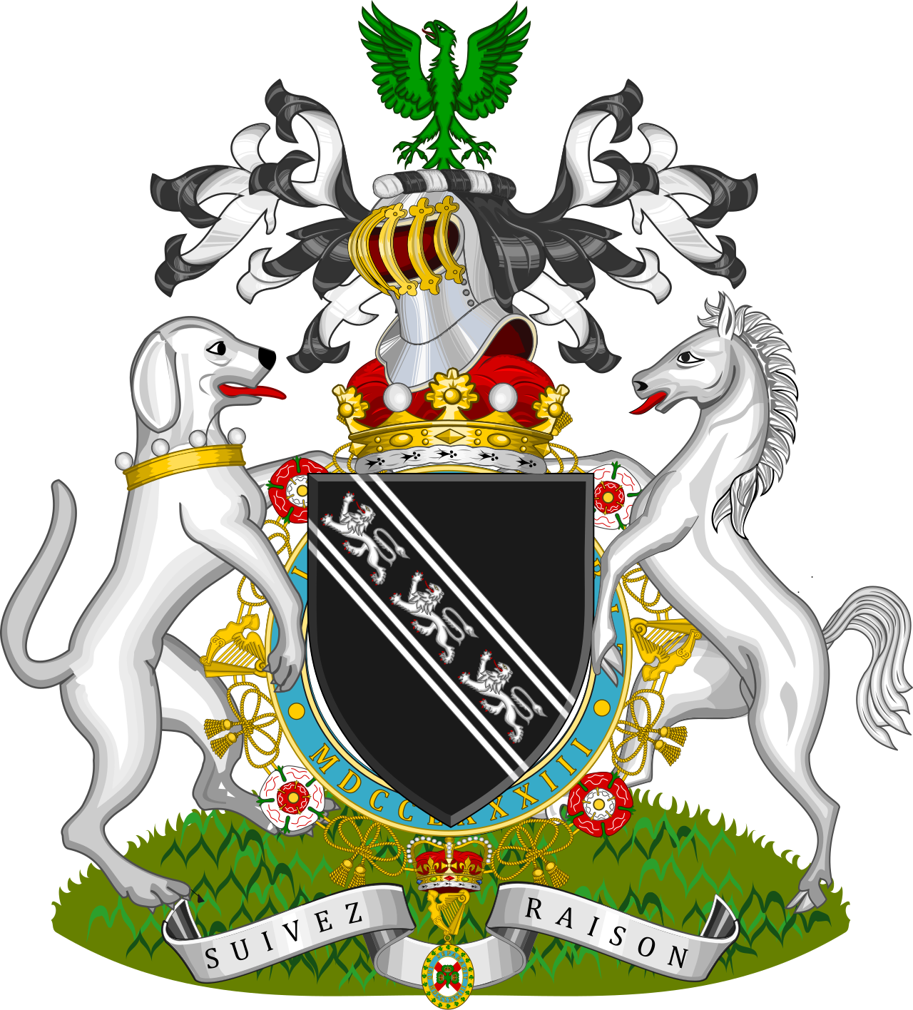 Coat of arms of Browne, Marquesses of Sligo, KP
