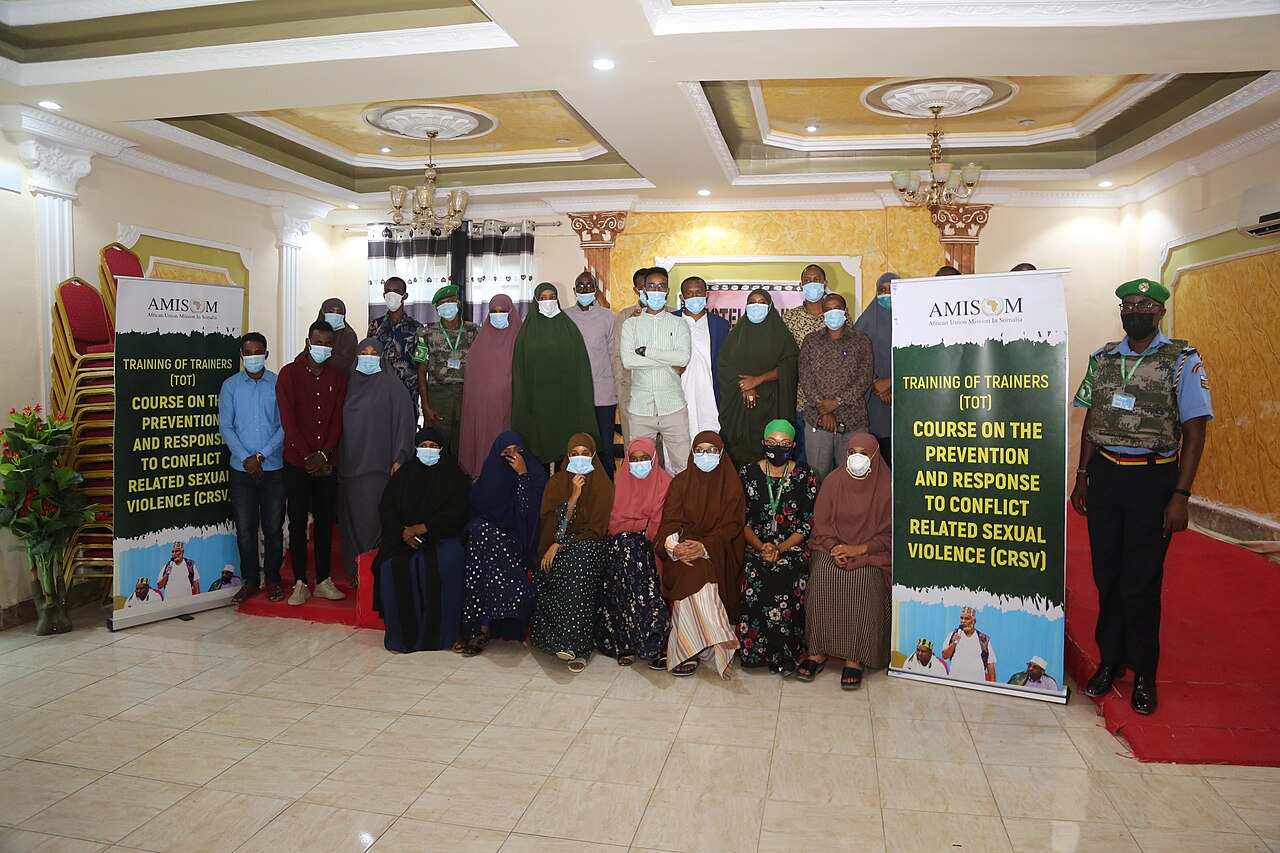 Gloria Jaase-Nkundanyirazo & ToT course on the Prevention and Response to Conflict Related Sexual Violence - Kismayo