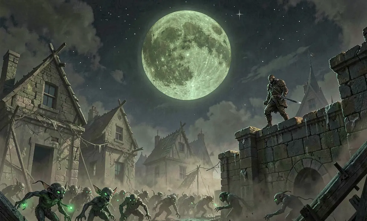 The Red Moon of Morrslieb