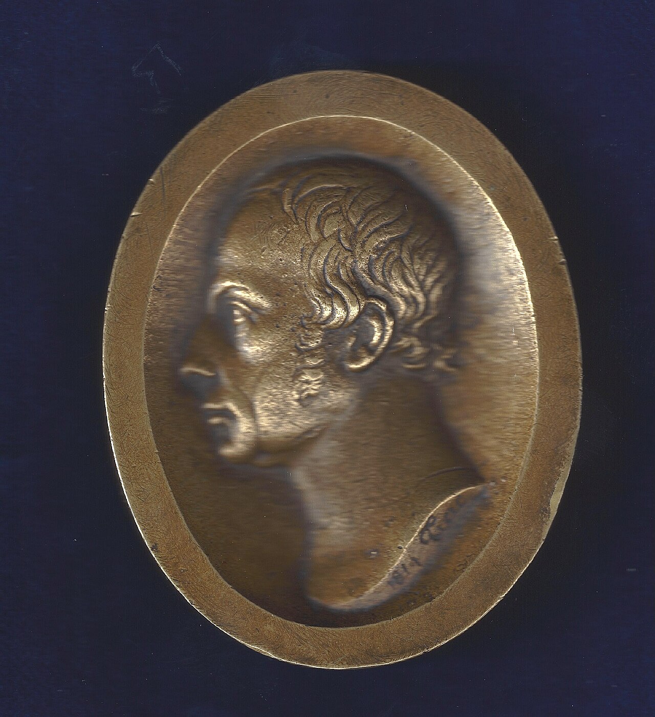 Basel, Switzerland, Napoleonic Wars Medal of Francis II by P. J. Treu