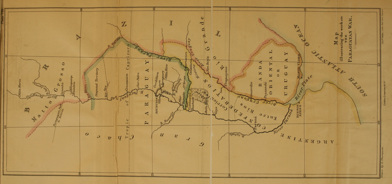 Countries Paraguayan War