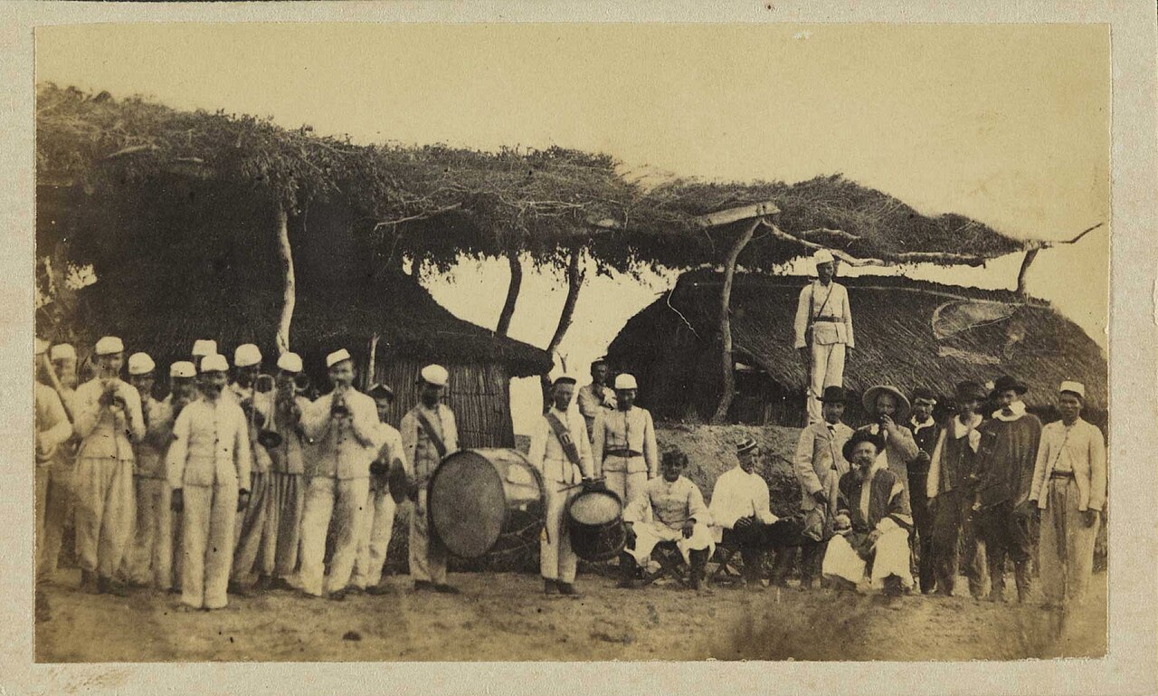 Italian band in Paraguayan War