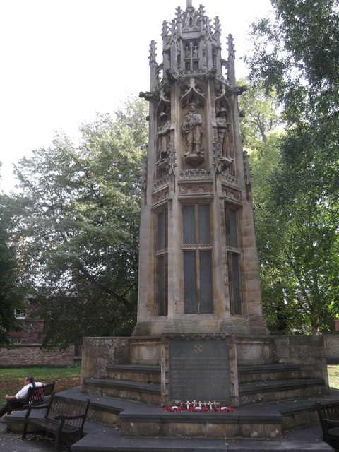 Boer War Memorial, Duncombe Place, York - geograph.org.uk