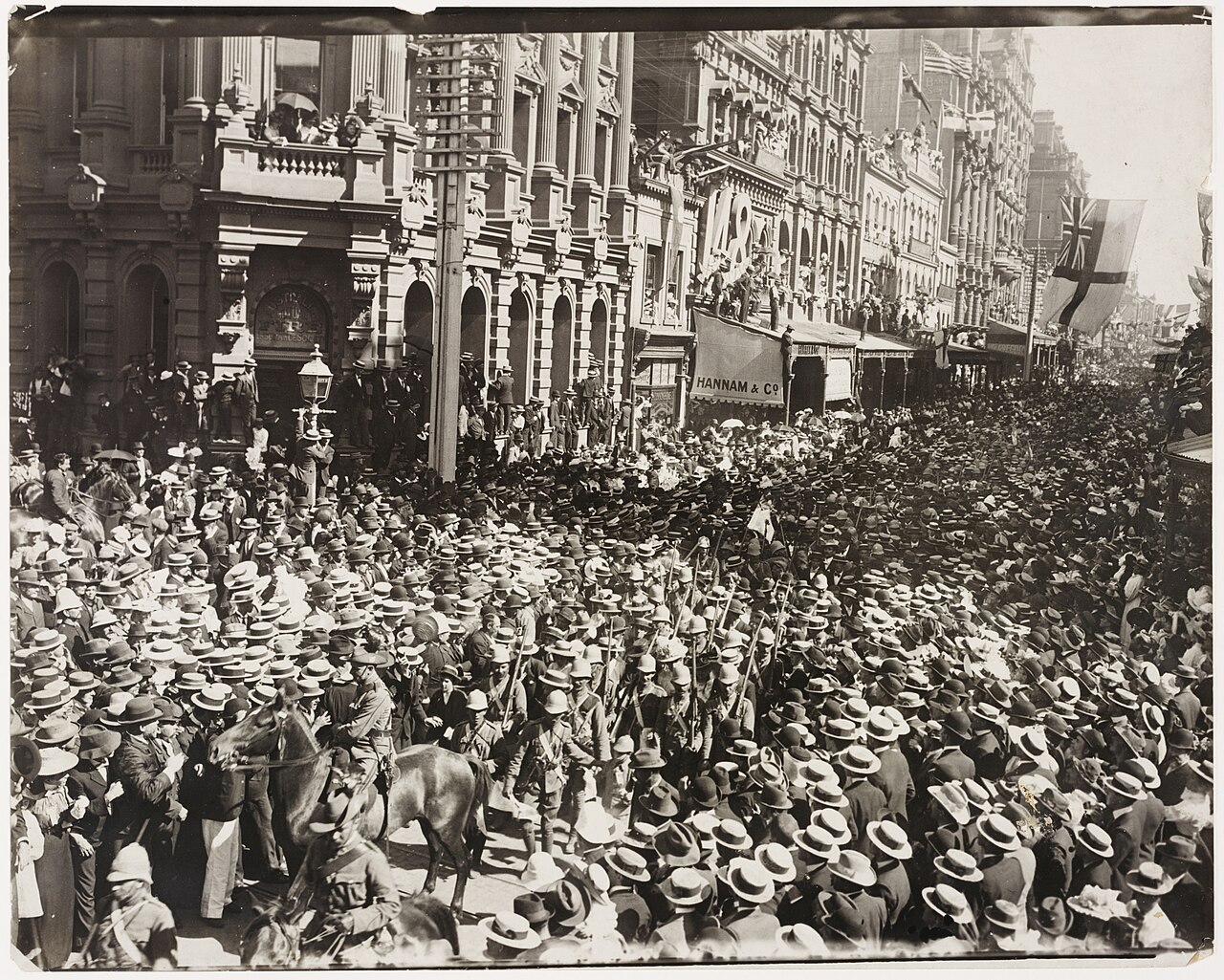 Boer War Troops Sydney slnsw