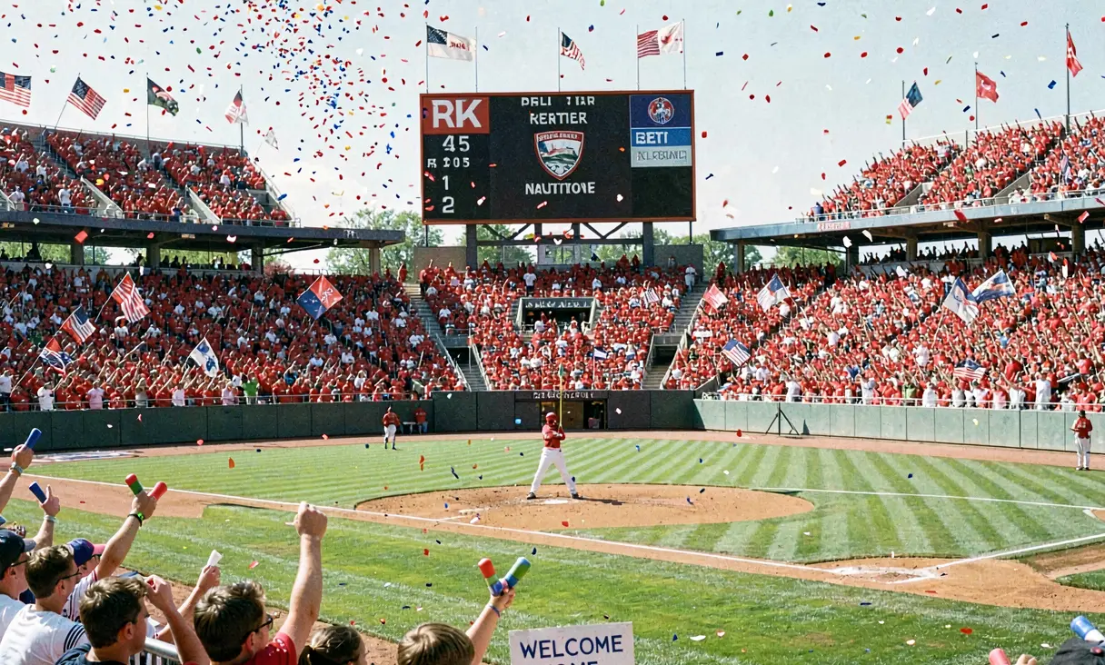Opening Day 2005 at RFK Stadium
