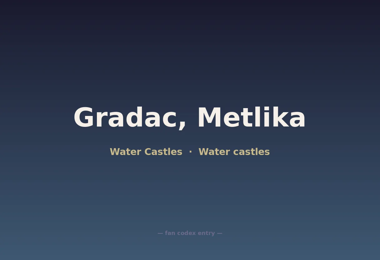 Gradac, Metlika