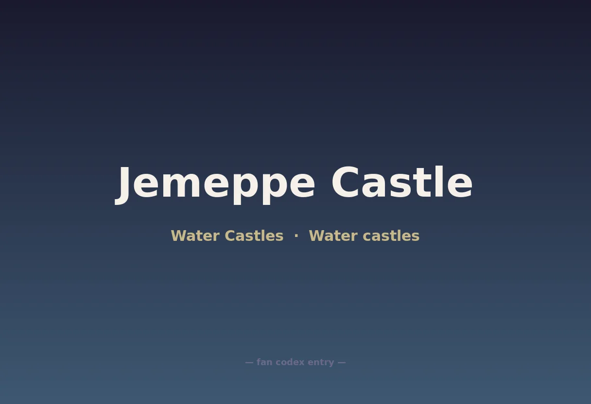 Jemeppe Castle