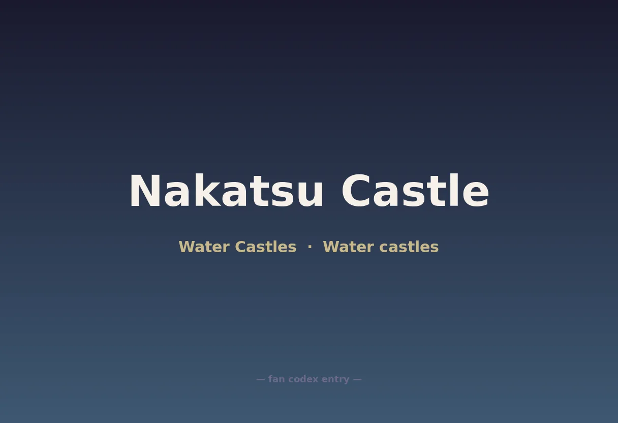 Nakatsu Castle