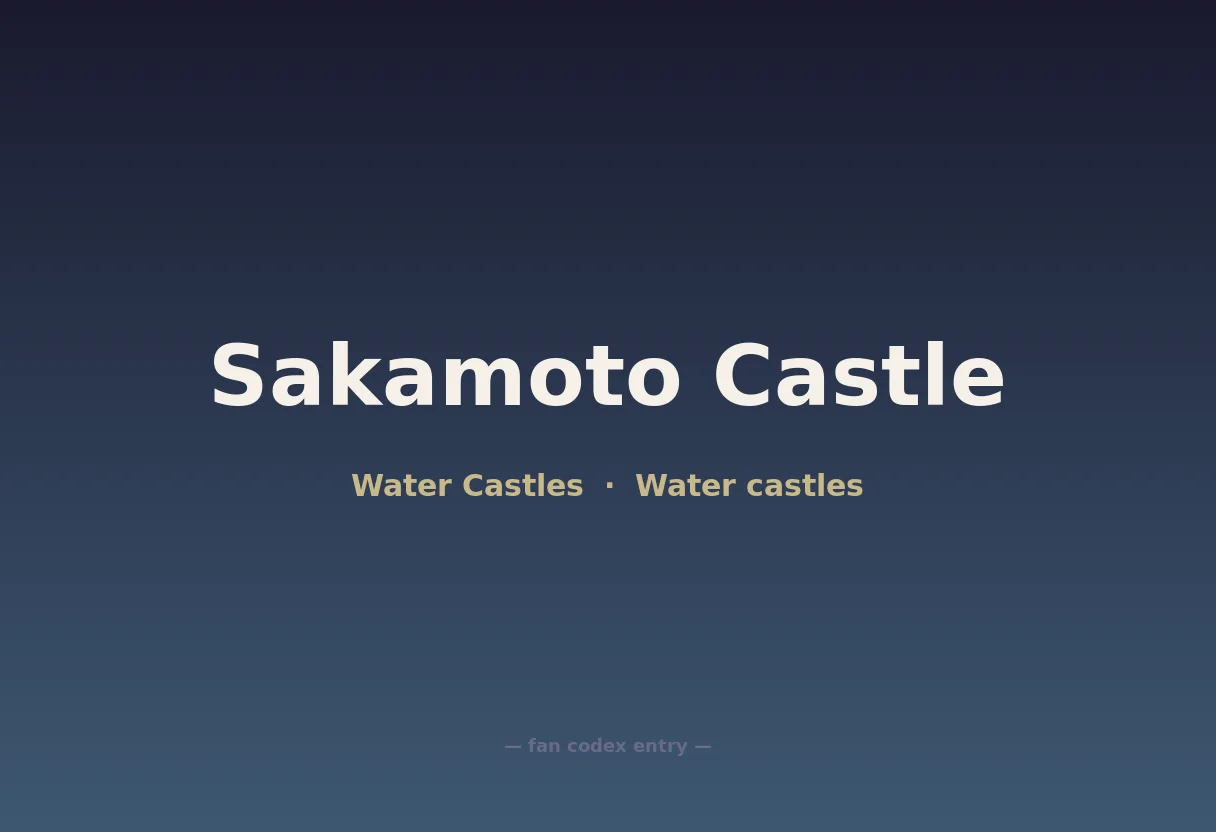Sakamoto Castle