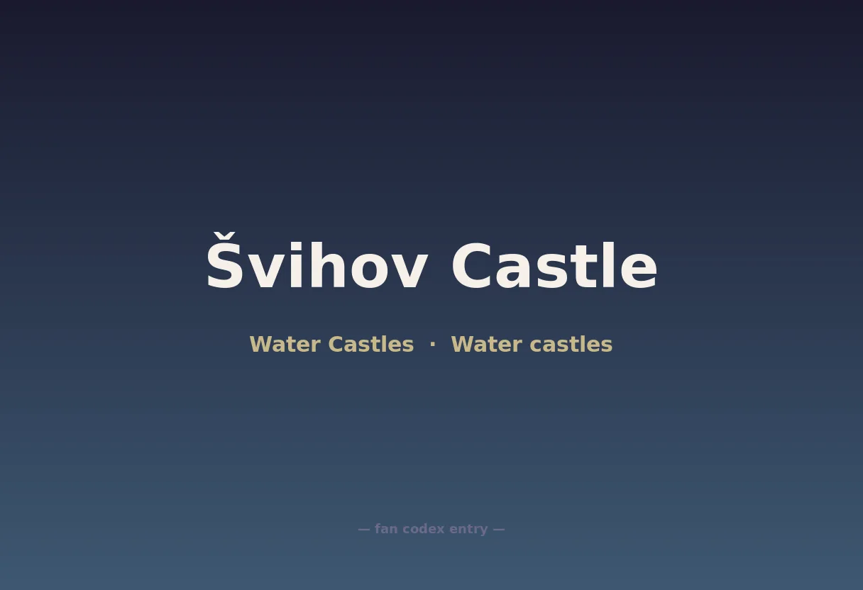 Švihov Castle