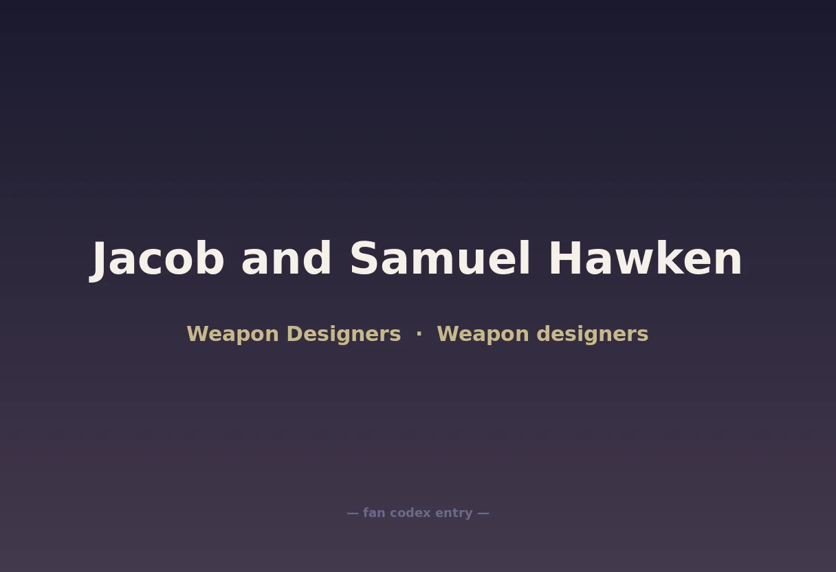 Jacob and Samuel Hawken