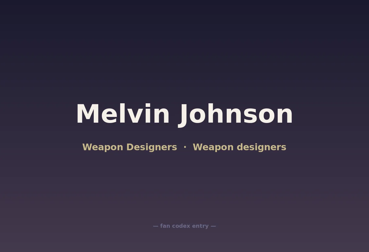Melvin Johnson