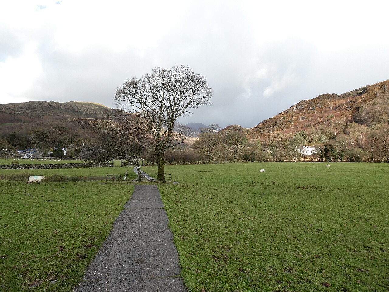 Beddgelert, Bedd Gelert - Gelert's grave - geograph.org.uk