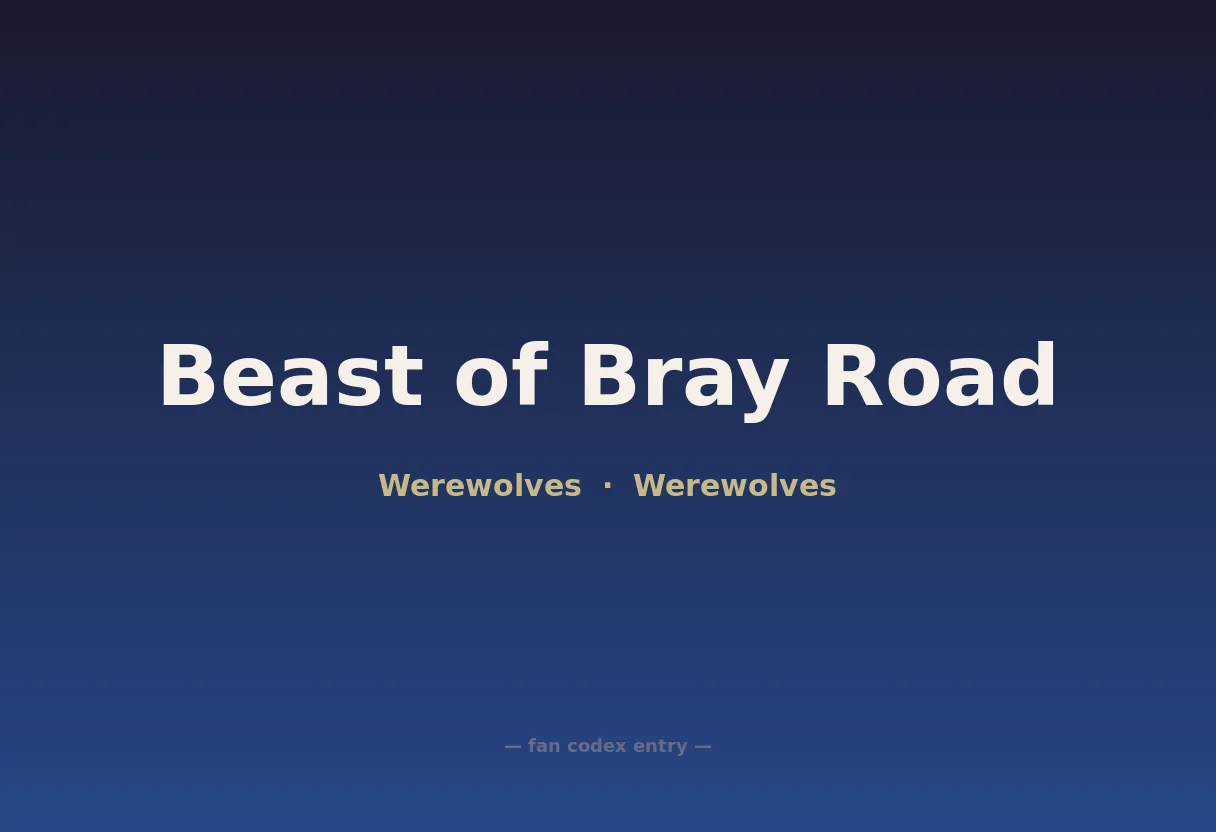Beast of Bray Road