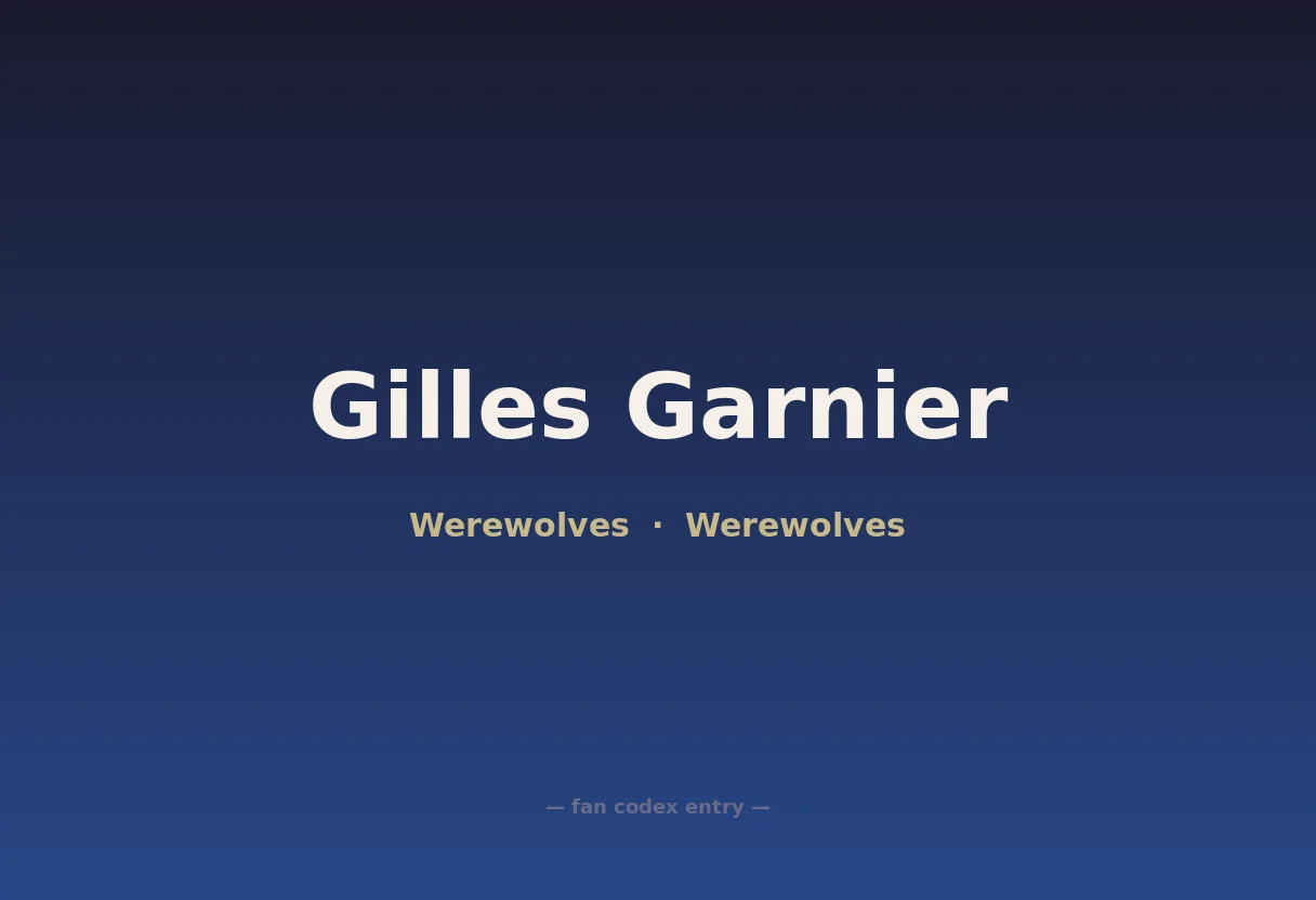 Gilles Garnier