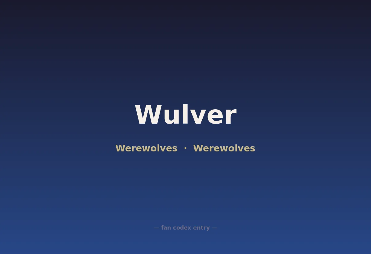 Wulver