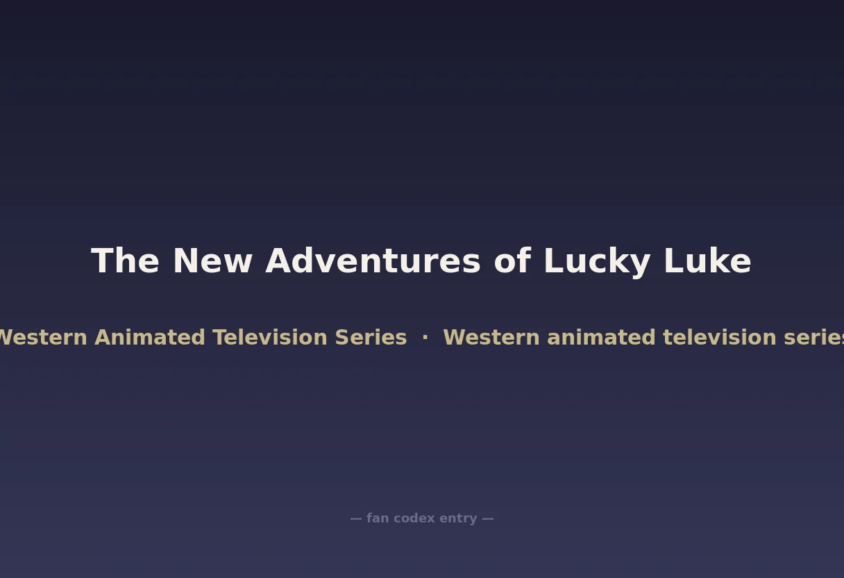 The New Adventures of Lucky Luke