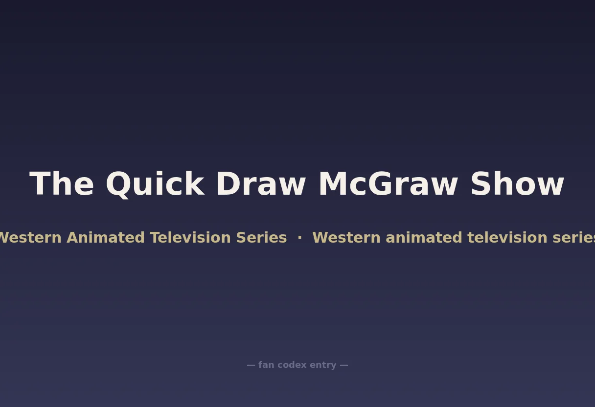 The Quick Draw McGraw Show