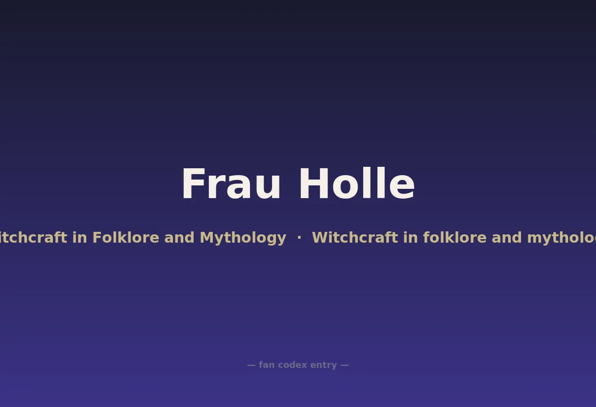 Frau Holle