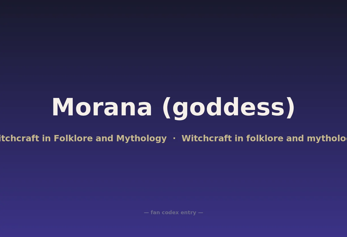Morana (goddess)