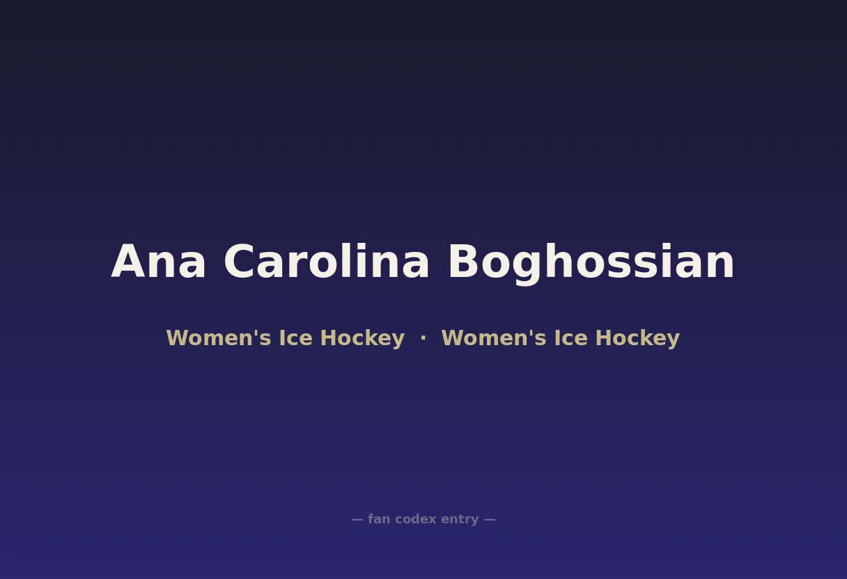 Ana Carolina Boghossian