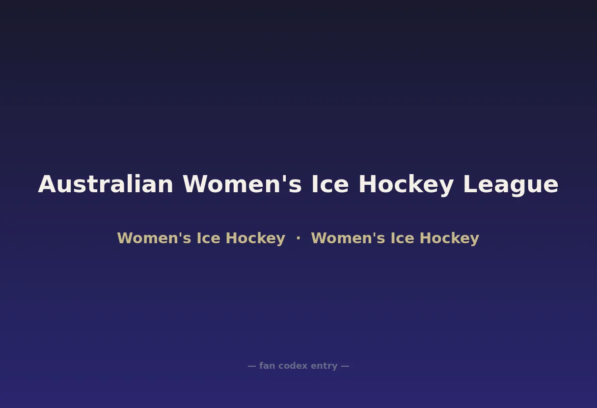 Australian Women's Ice Hockey League