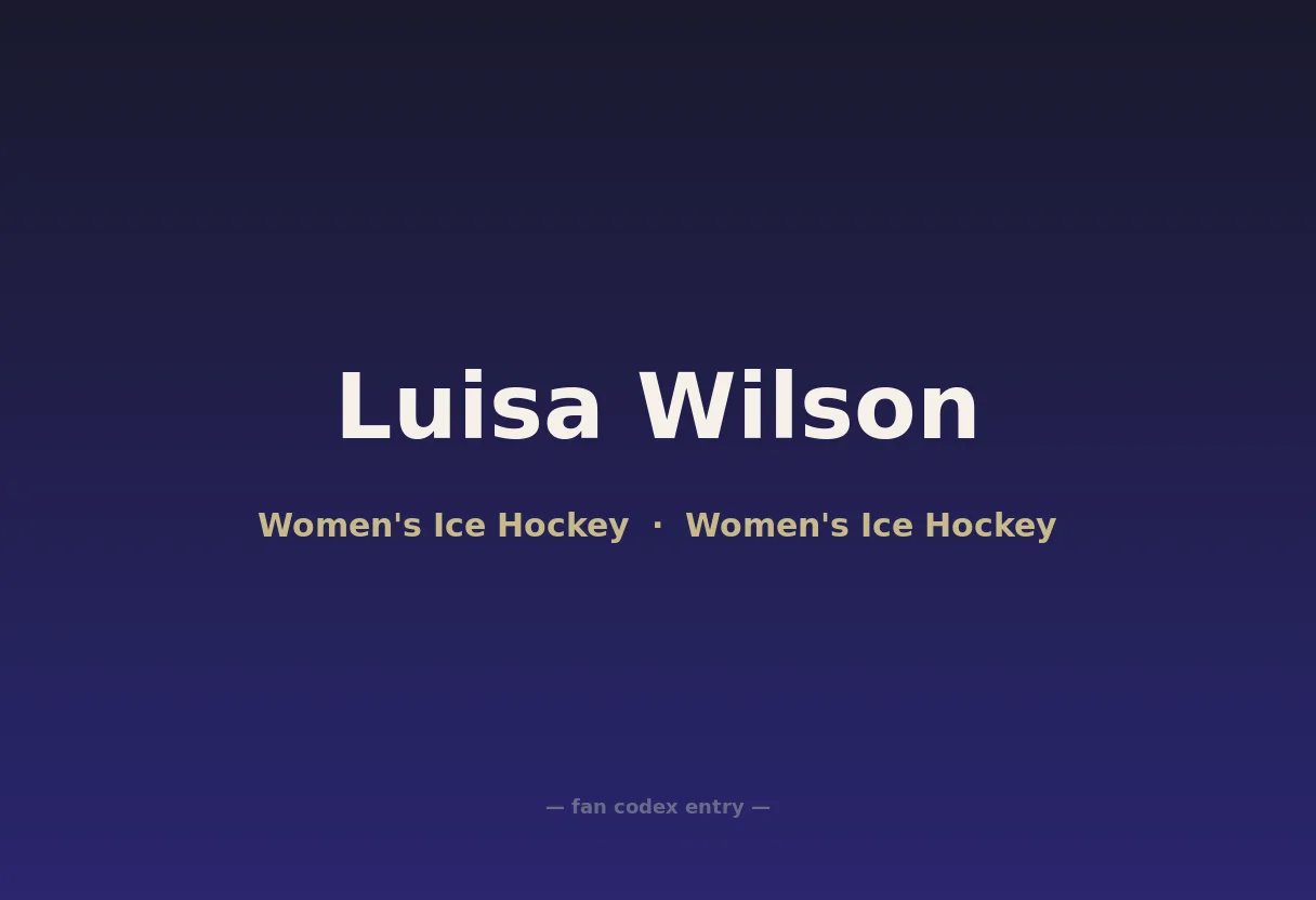 Luisa Wilson