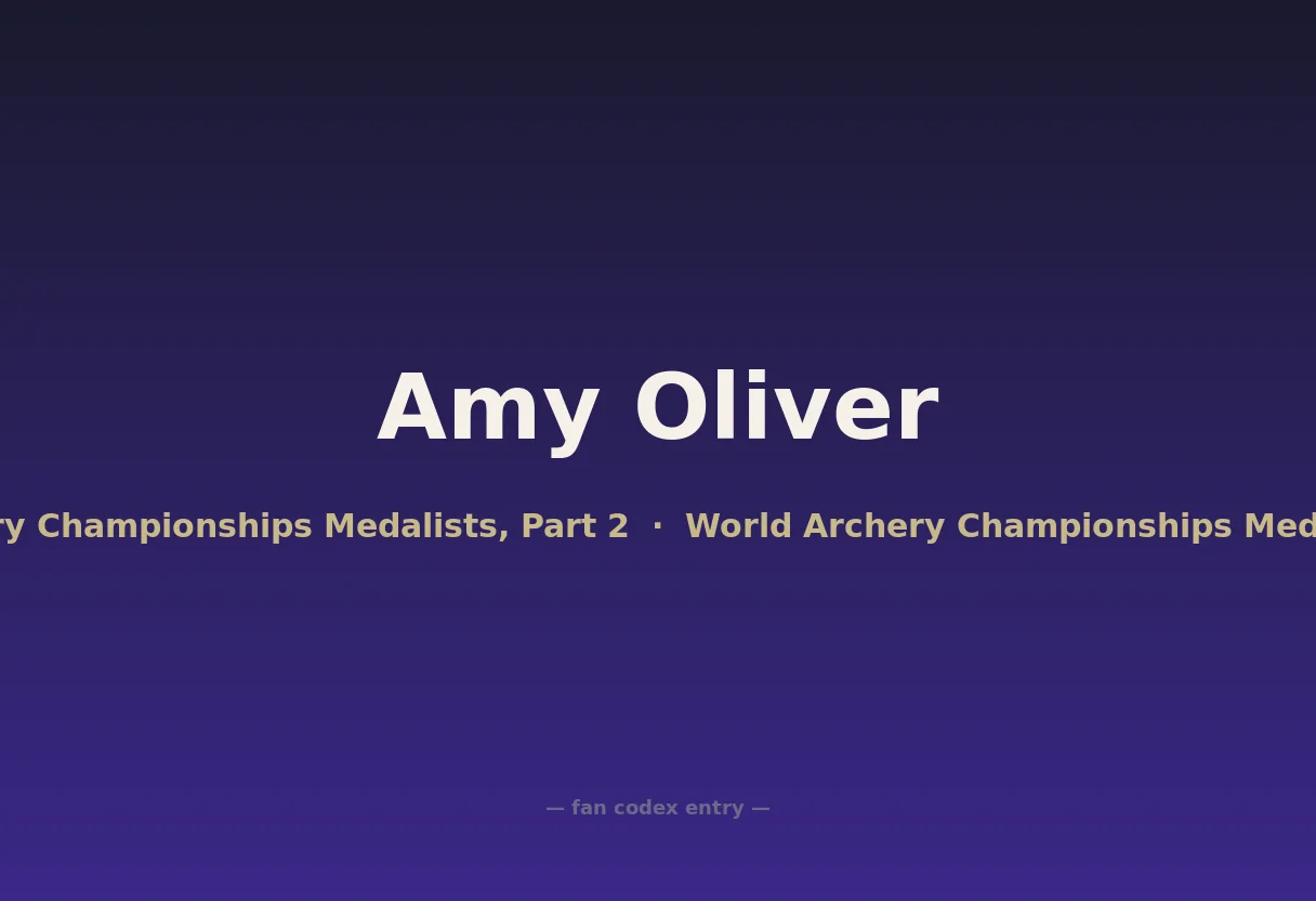 Amy Oliver