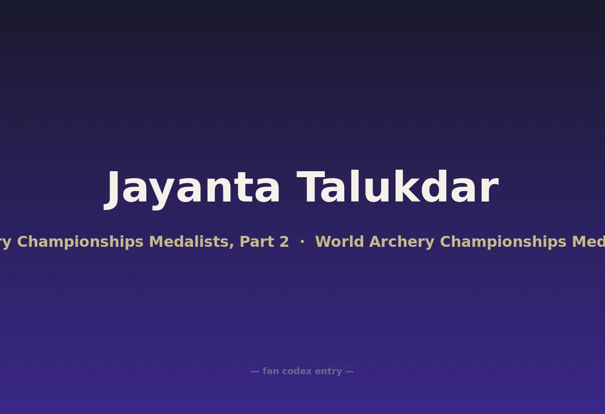 Jayanta Talukdar