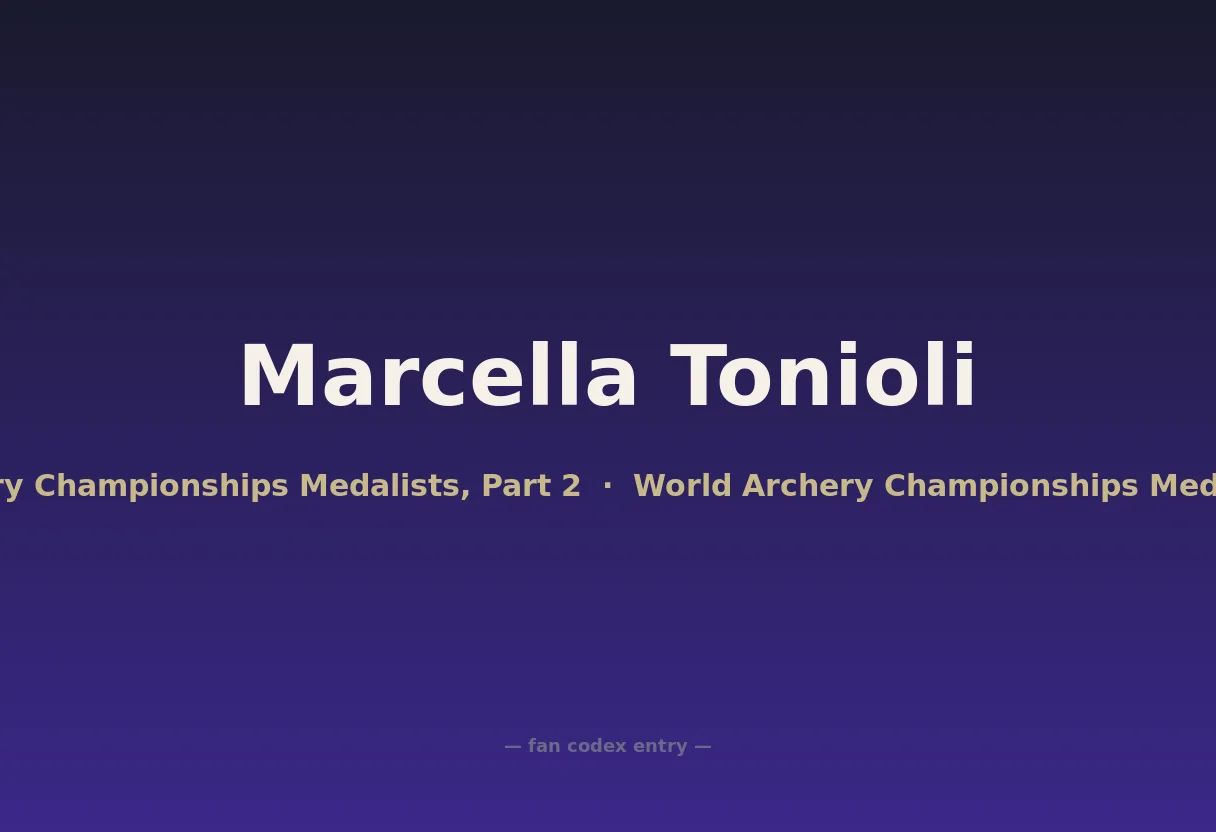Marcella Tonioli