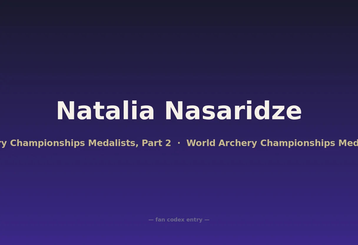 Natalia Nasaridze