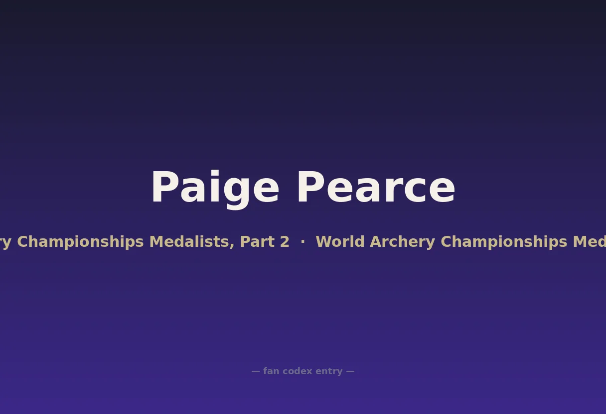 Paige Pearce