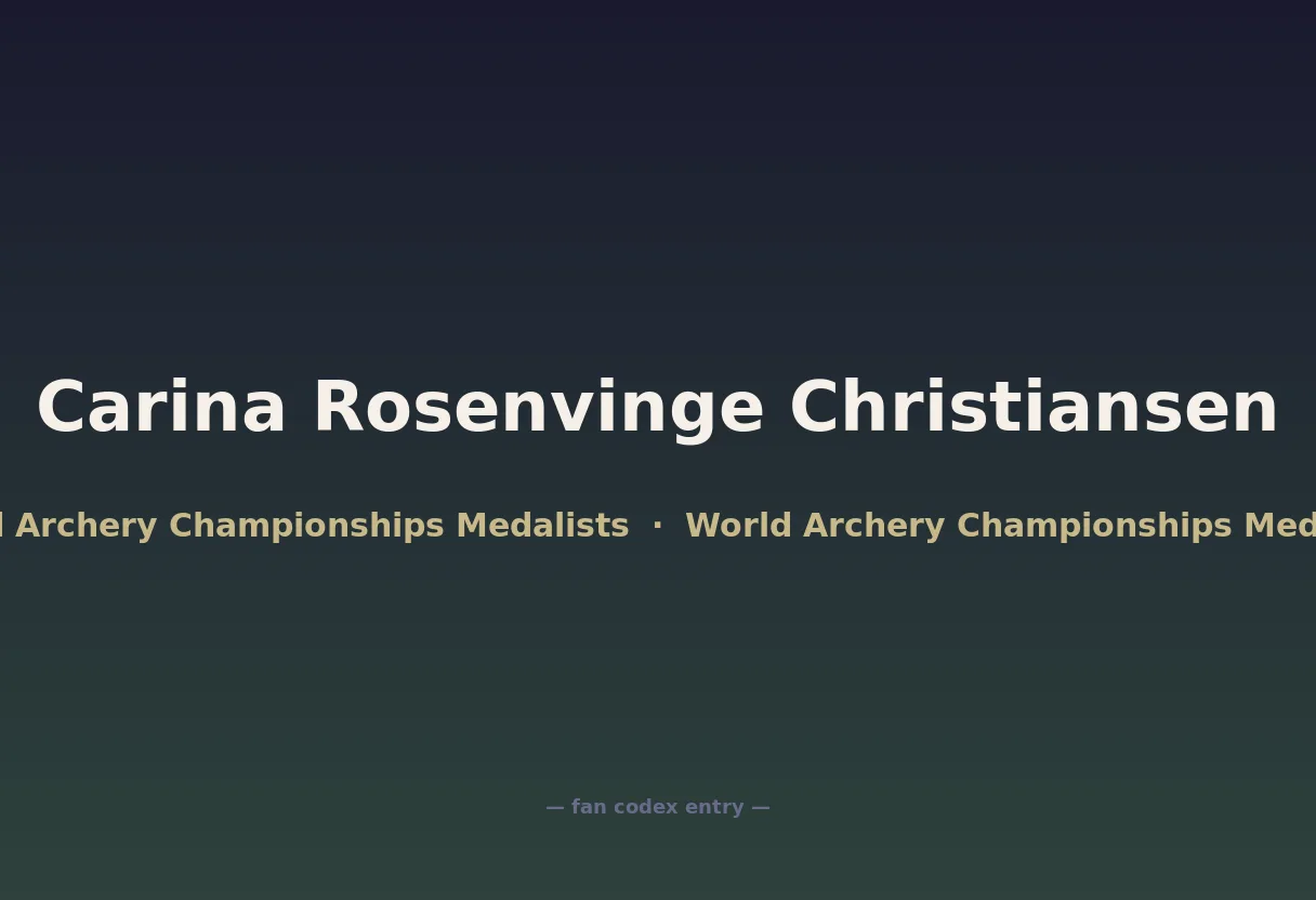 Carina Rosenvinge Christiansen