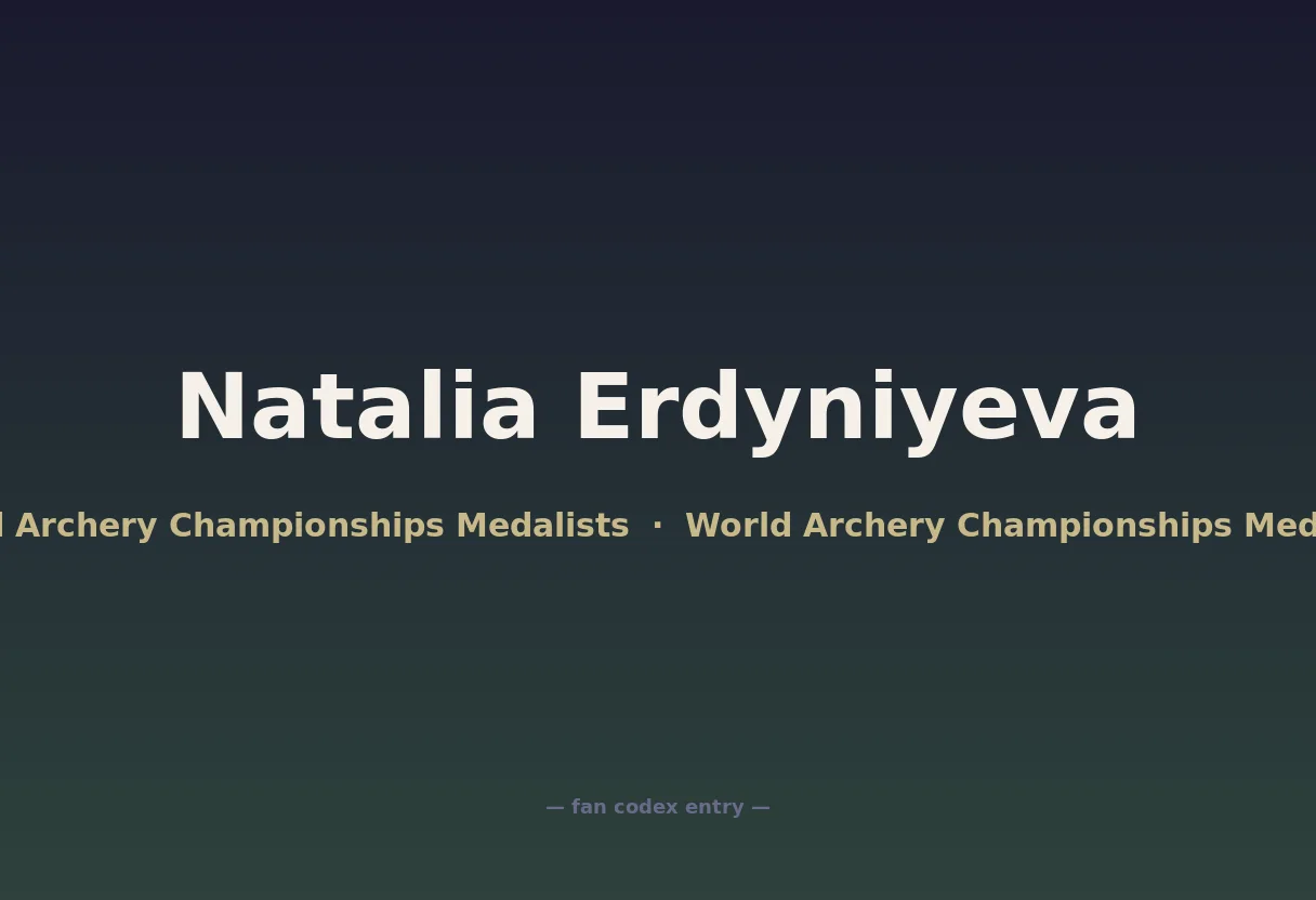 Natalia Erdyniyeva