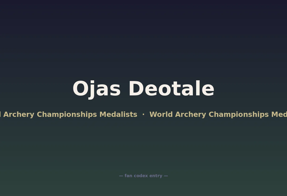 Ojas Deotale