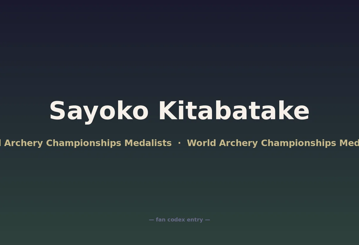 Sayoko Kitabatake