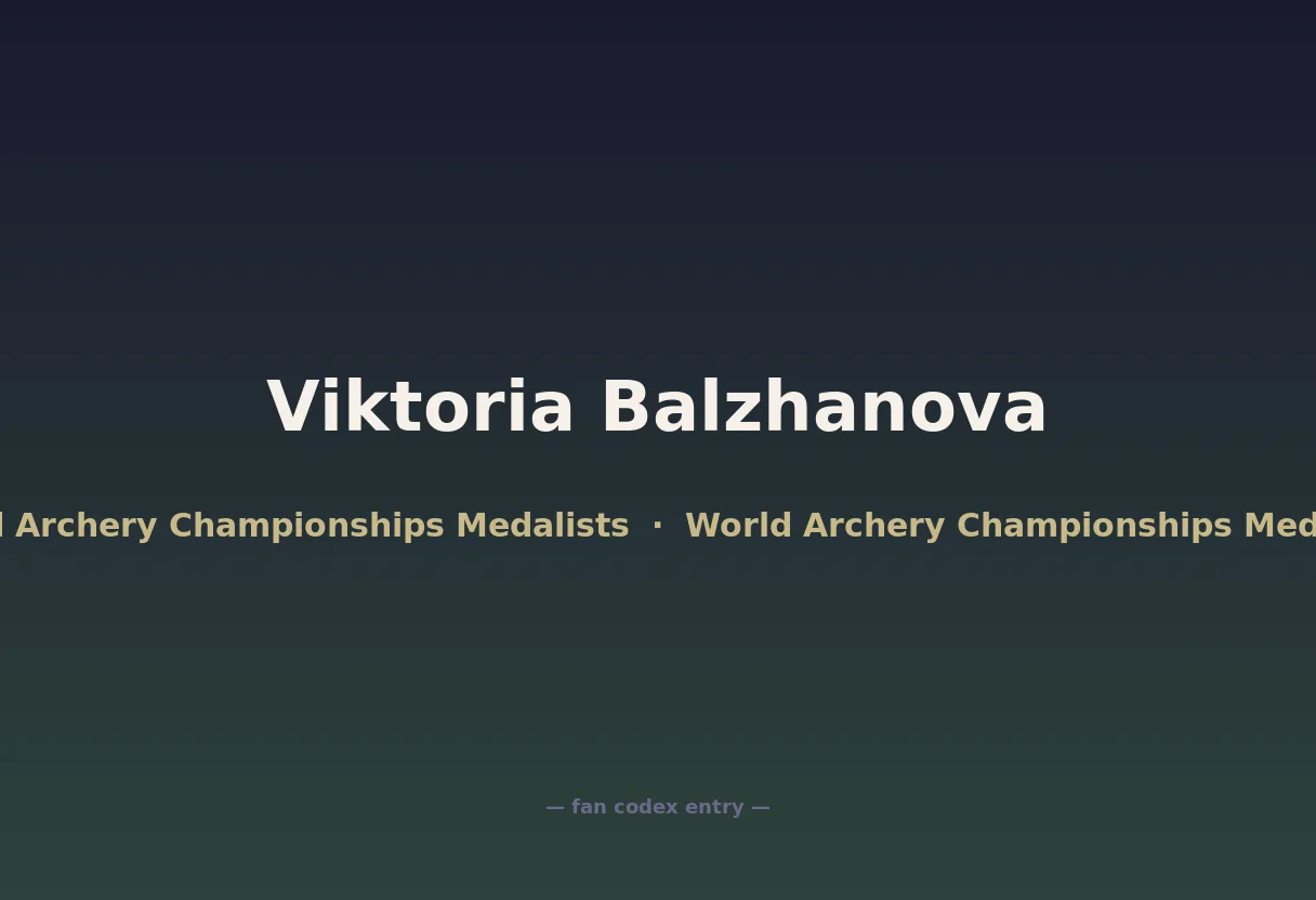 Viktoria Balzhanova