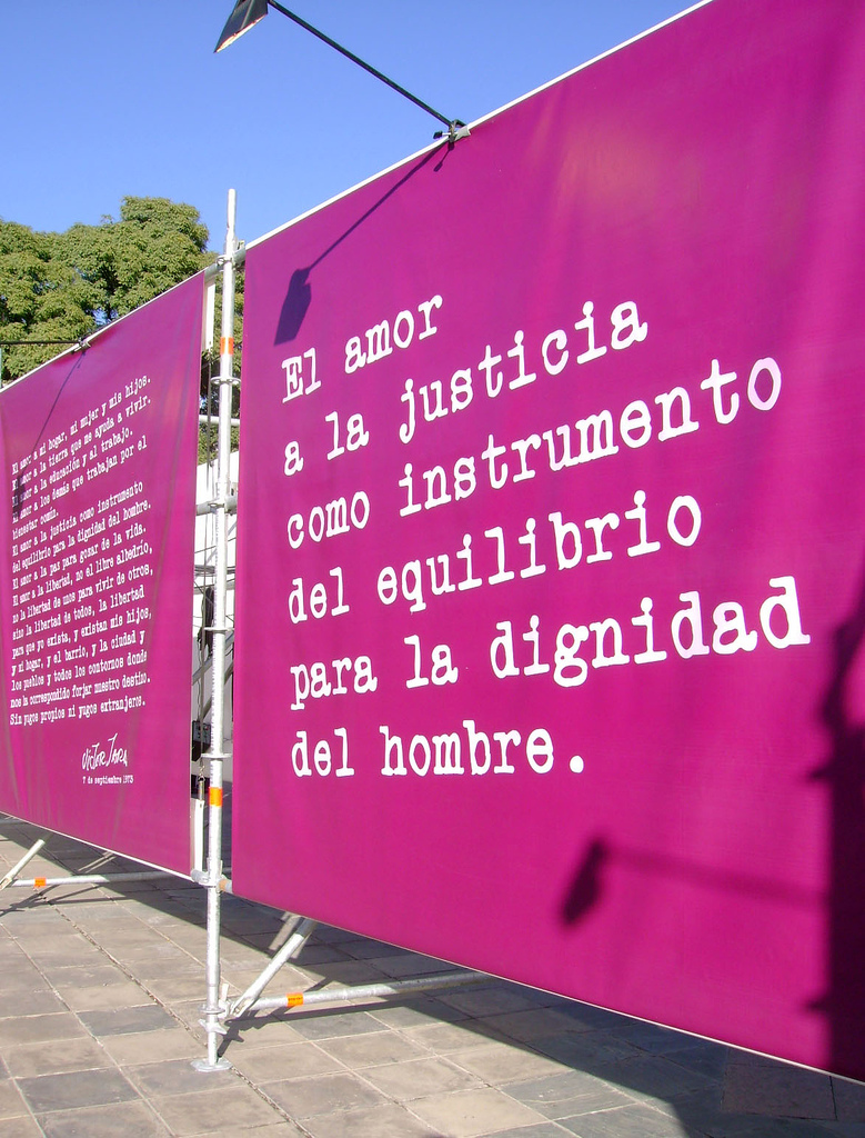 Amor a la justicia Victor Jara