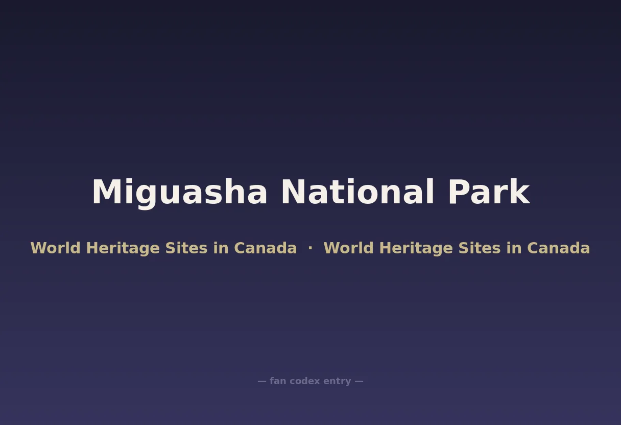 Miguasha National Park