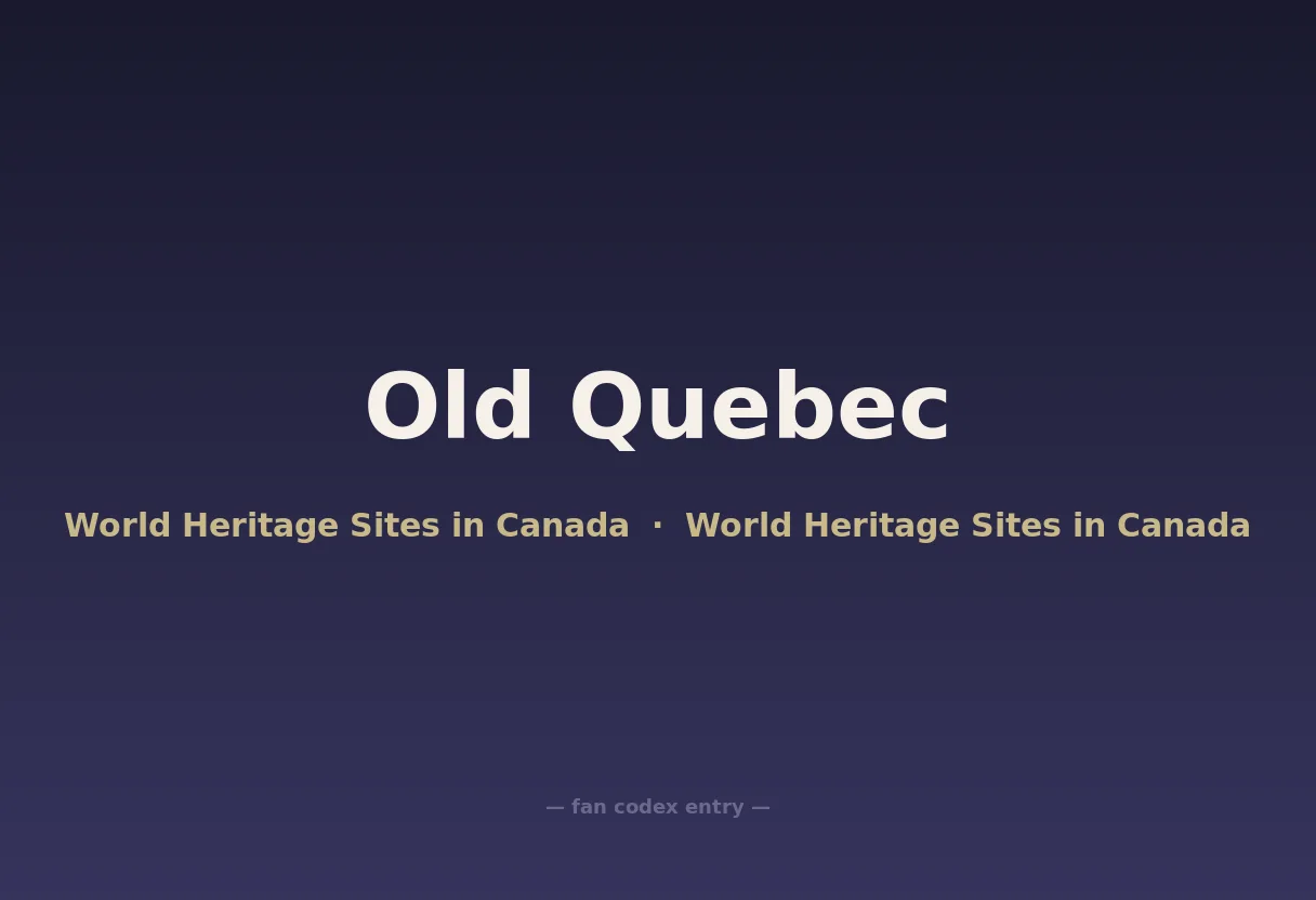 Old Quebec