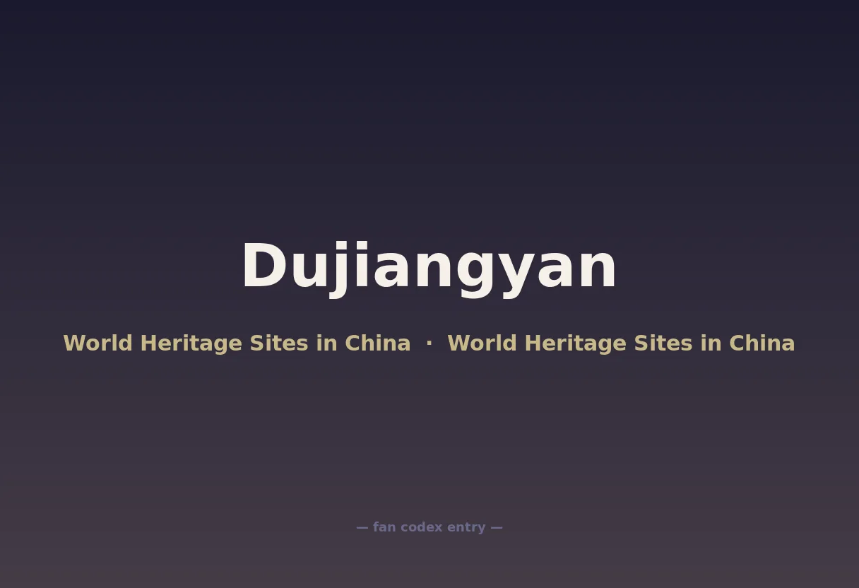 Dujiangyan