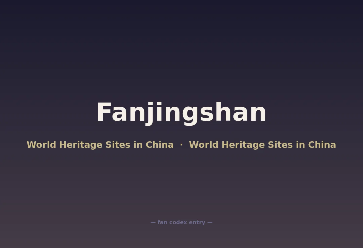 Fanjingshan