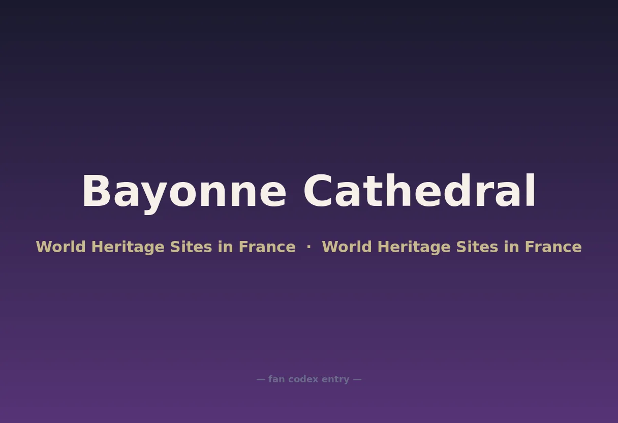 Bayonne Cathedral