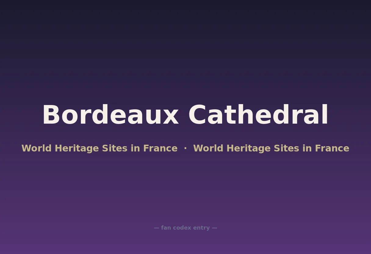 Bordeaux Cathedral
