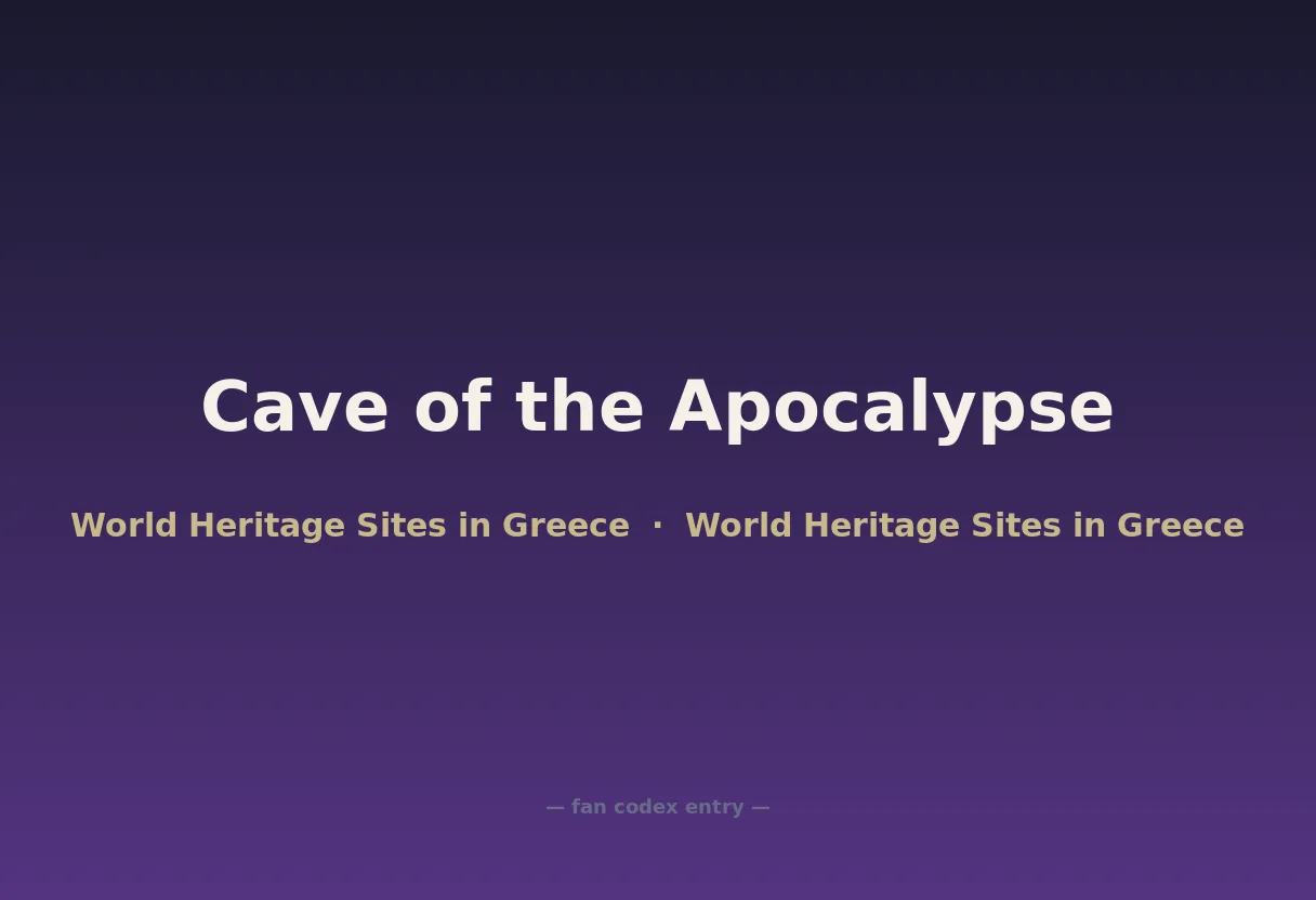 Cave of the Apocalypse