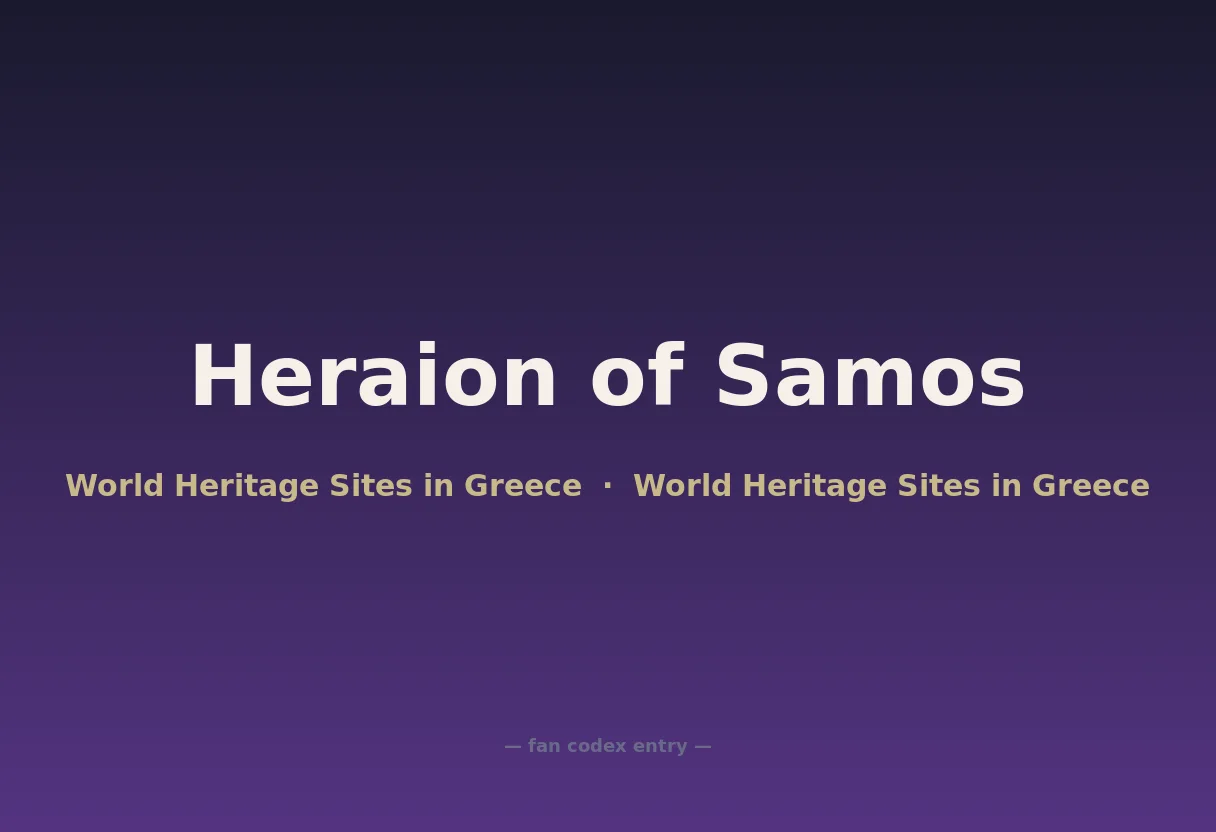 Heraion of Samos