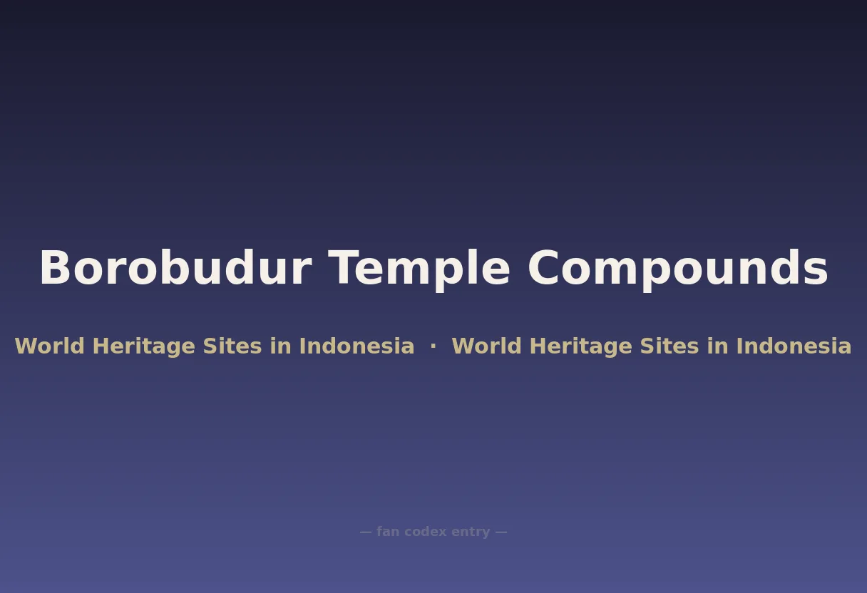 Borobudur Temple Compounds
