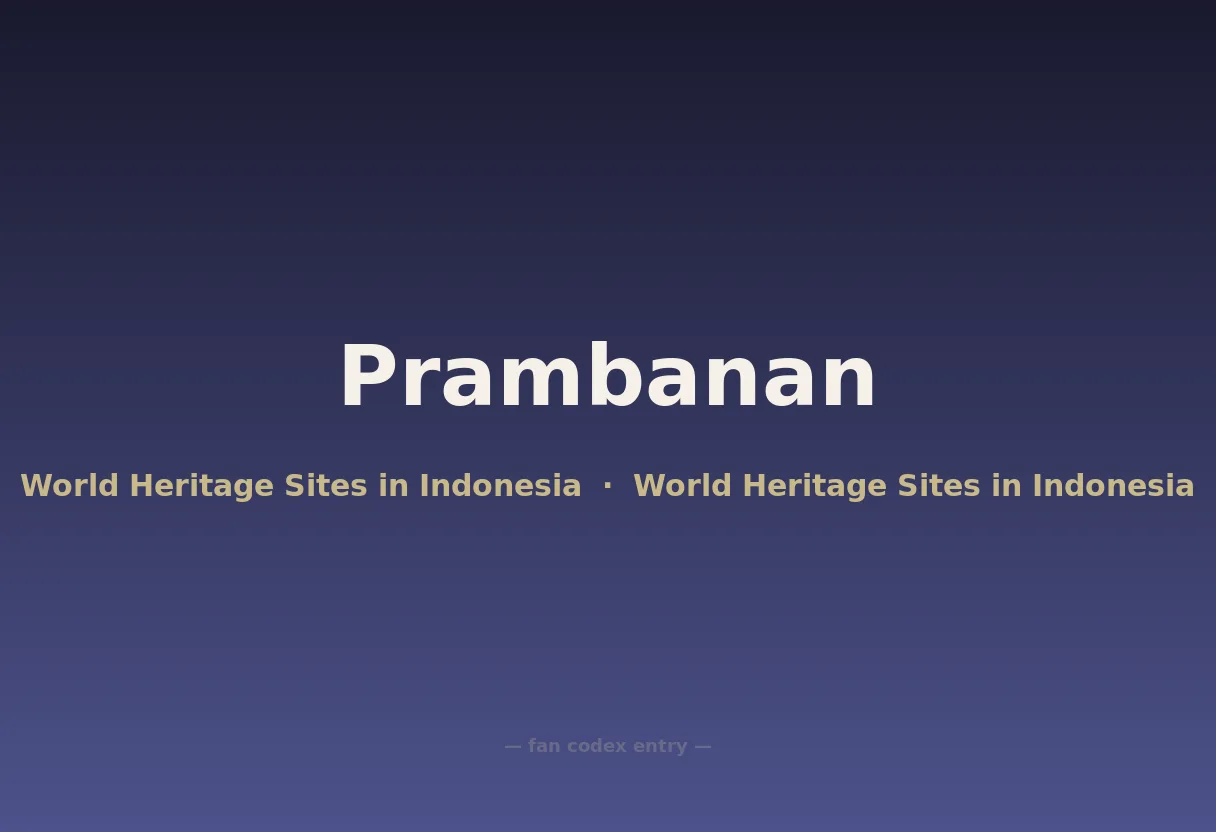 Prambanan